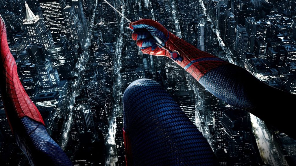 Amazing Spider Man In Air Fhd Wallpaper