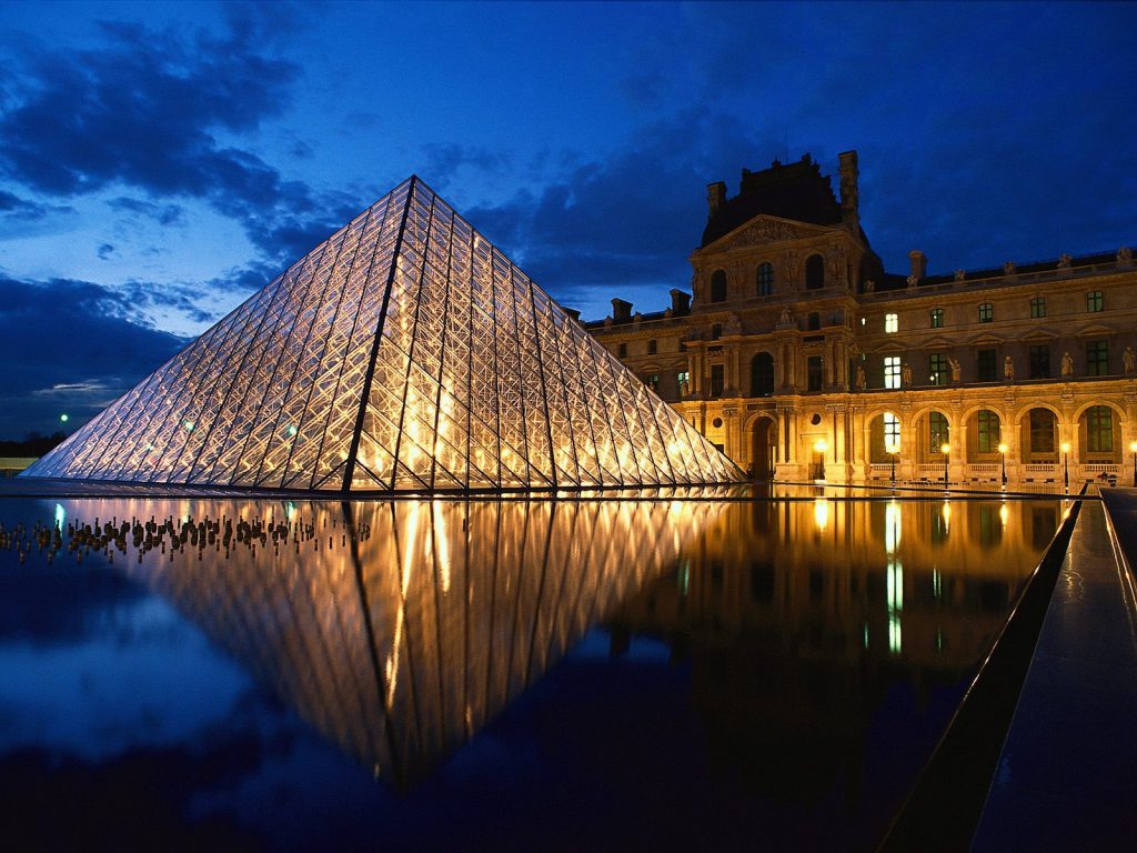 Awesome Louvre France Hd Wallpaper