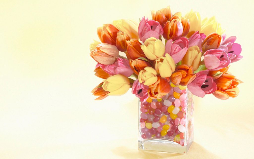 Awesome Spring Buds Arrangement Fhd Wallpaper