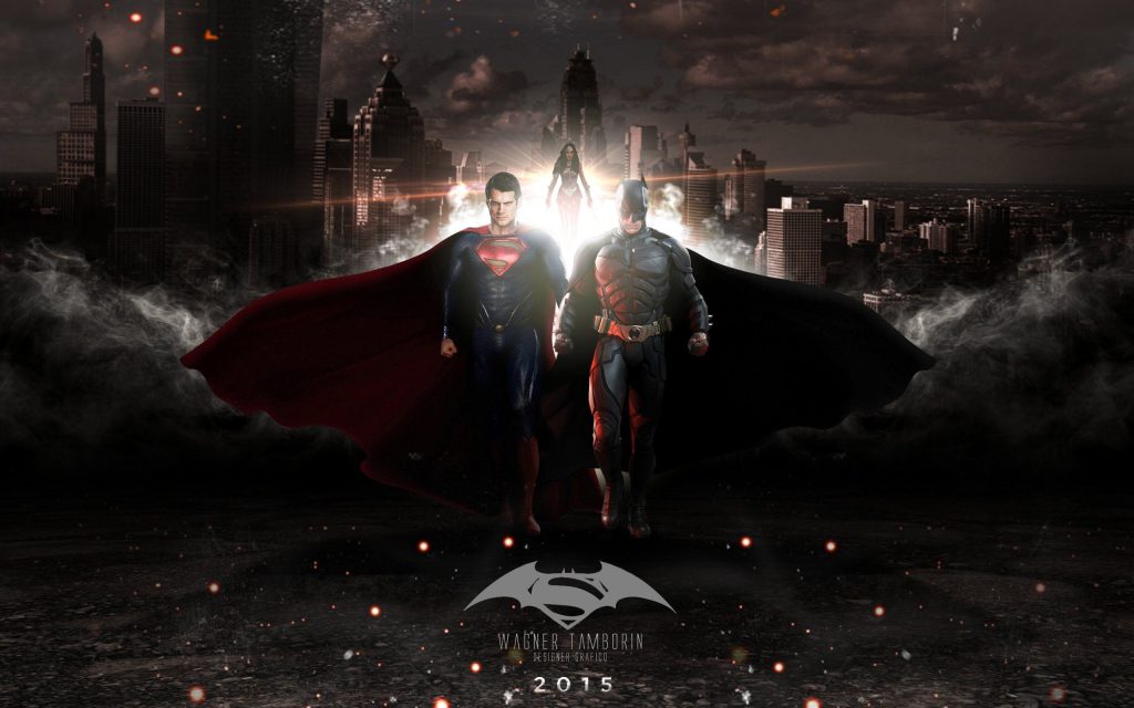 Batman V Superman Dawn Of Justice 2016 Movie Poster Fhd Wallpaper