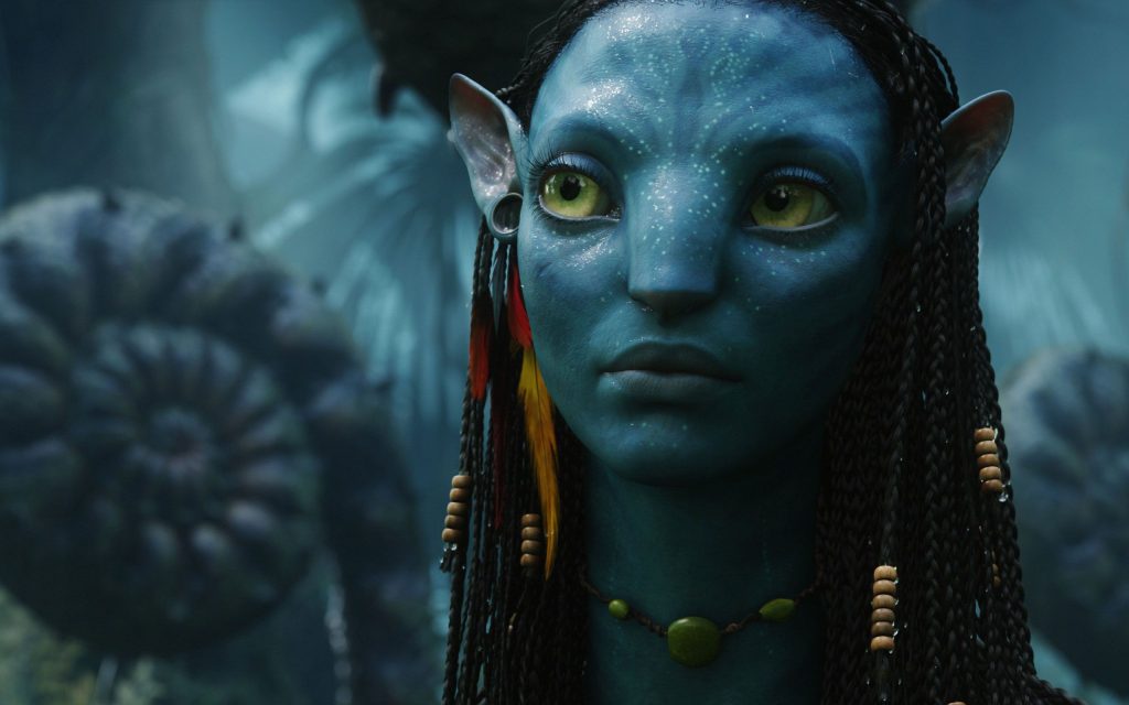 Beautiful Neytiri Female In Avatar Movie Fhd Wallpaper