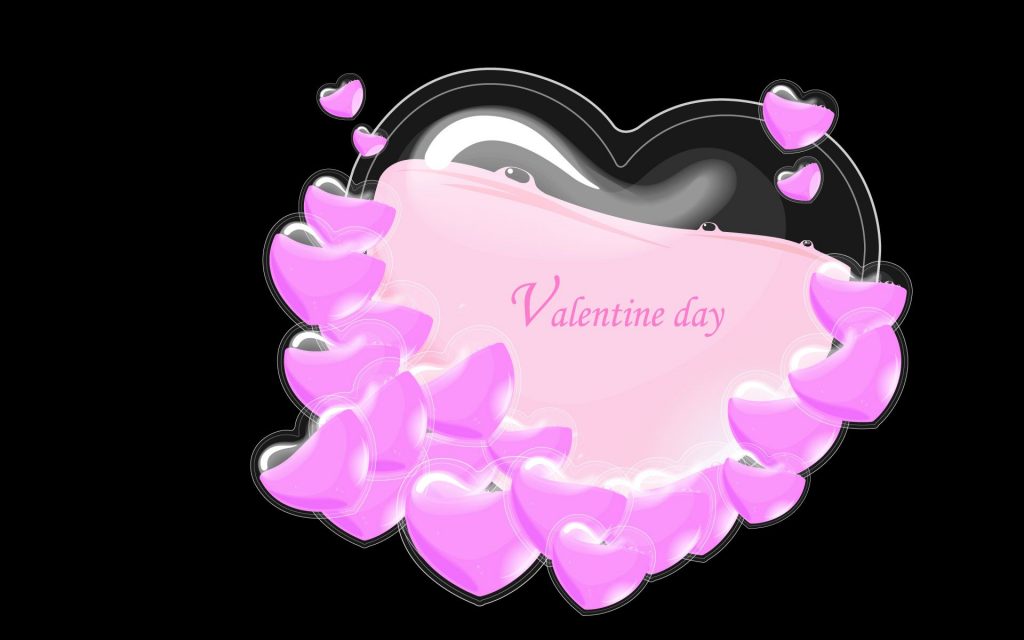Beautiful Valentines Day Hearts Fhd Wallpaper