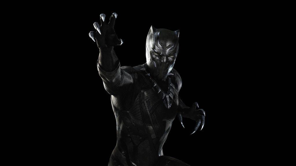 Black Panther Captain America Civil War 4k Uhd Movie Wallpaper
