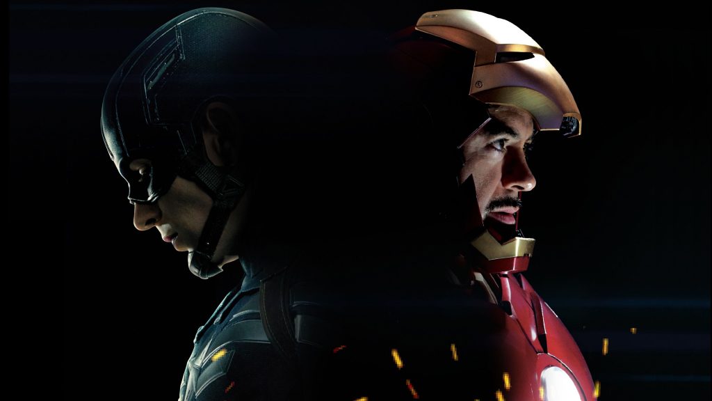 Captain America 3 Civil War Iron Man Fhd Movie Wallpaper