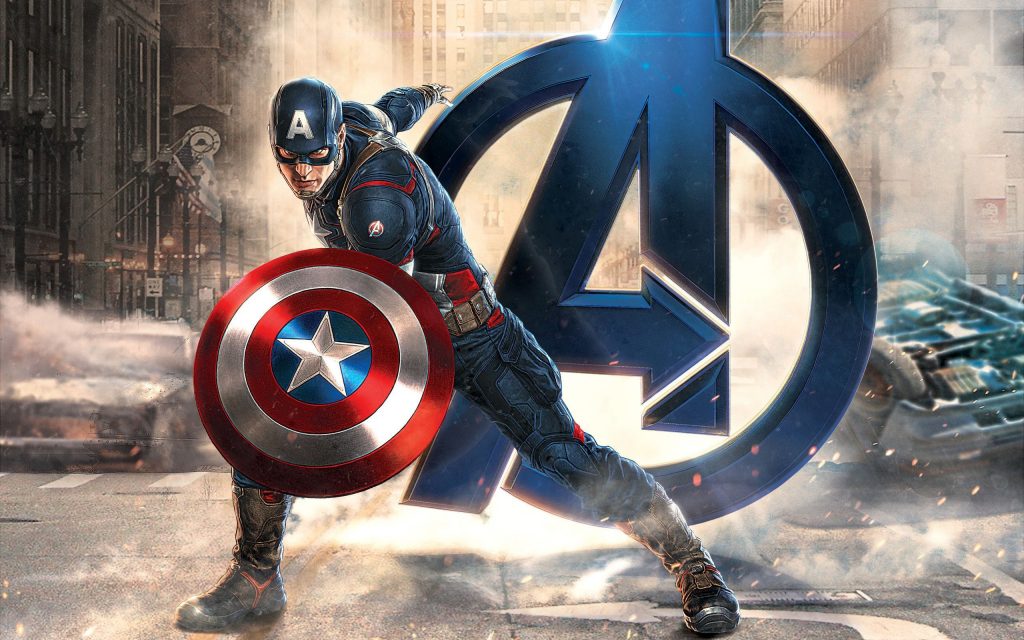 Captain America Avengers 1 Creative Art Fhd Wallpaper