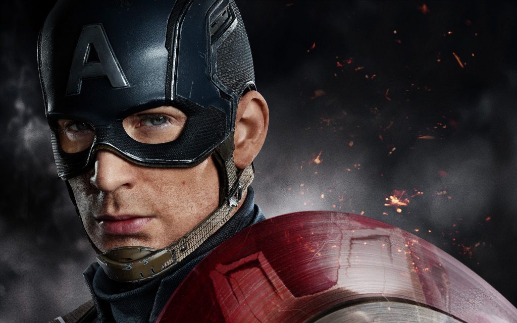 Captain America Civil War Chris Evans Fhd Wallpaper