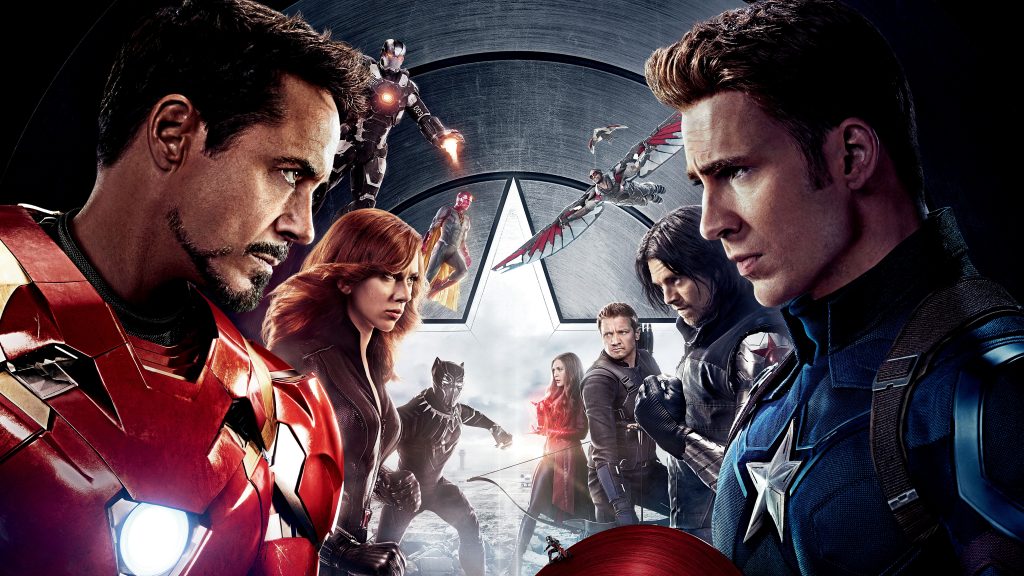 Captain America Civil War Movie Banner 8k Uhd Wallpaper