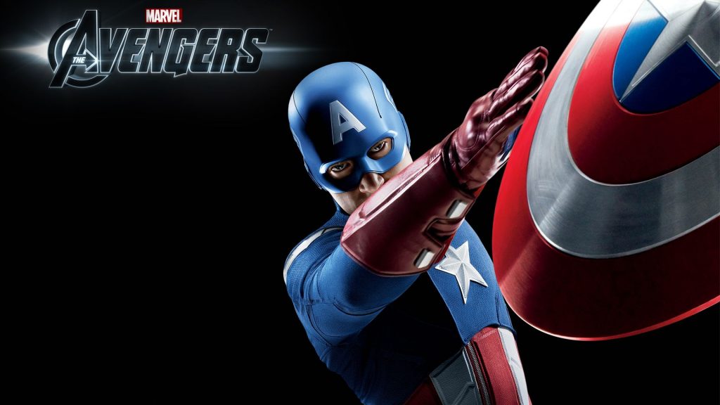Captain America In The Avengers Fhd Wallpaper