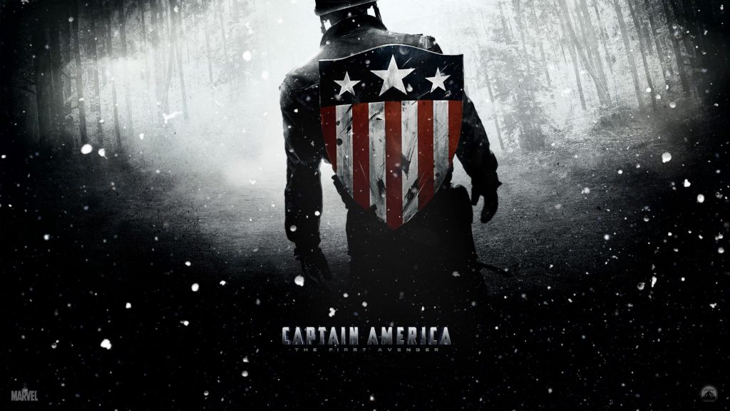 Captain America Official Poster Fhd Wallpaper