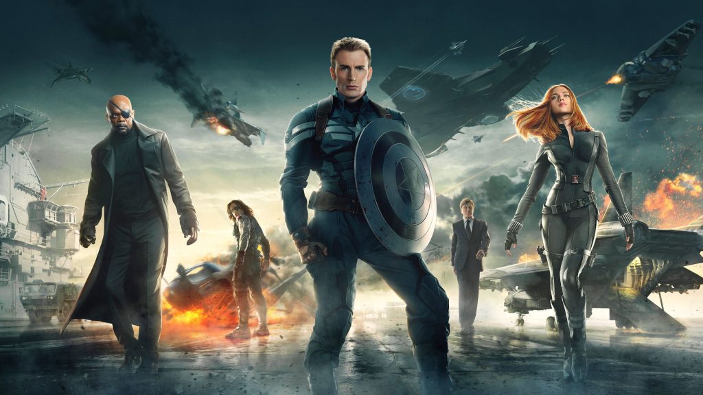Captain America The Winter Soldier 2014 Fhd Movie Wallpaper