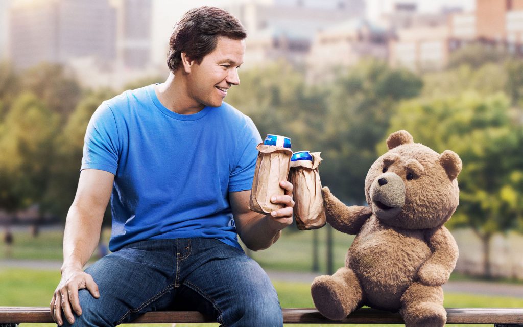 Cheerful Mark Wahlberg Ted Fhd Wallpaper