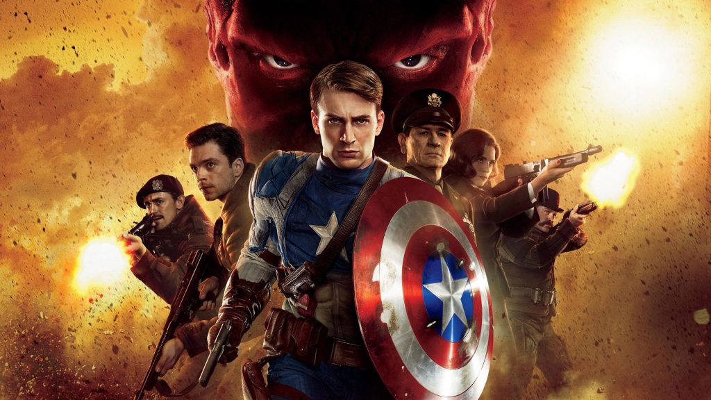 Chris Evans In 2011 Captain America First Avenger Fhd Wallpaper