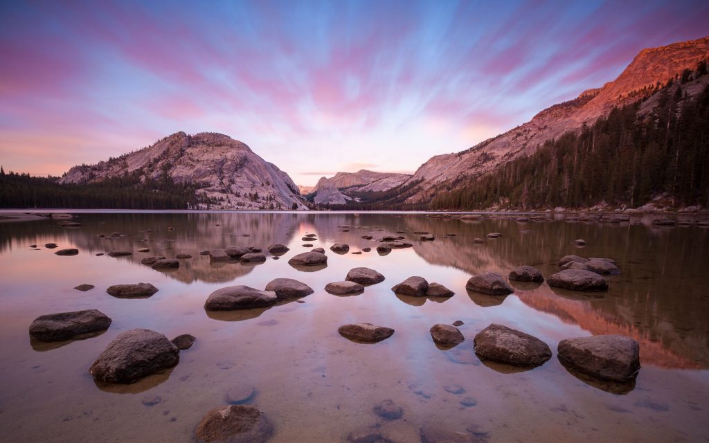Clear Yosemite Reflections Fhd Wallpaper