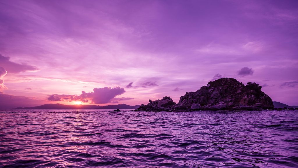 Colorful British Virgin Islands Sunset 5k Uhd Wallpaper