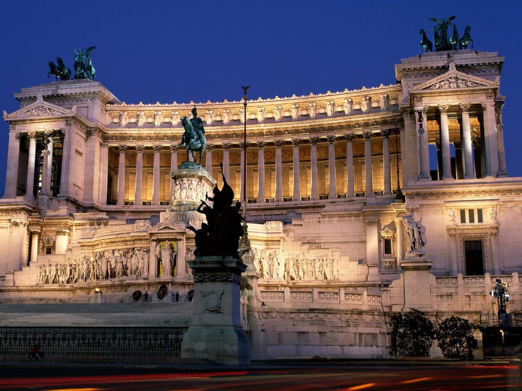 Comely Rome View Hd Wallpaper