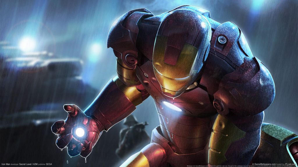 Dazzling Iron Man Fhd Movie Wallpaper