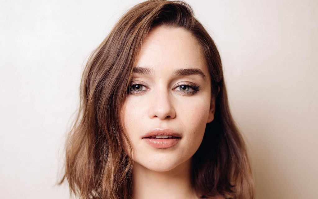 Emilia Clarke Hollywood Close Up Fhd Wallpaper