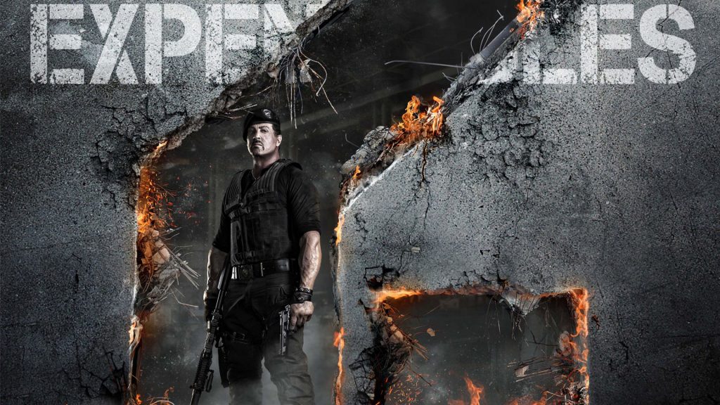 Expendables 2 Sylvester Stallone Movie Poster Fhd Wallpaper