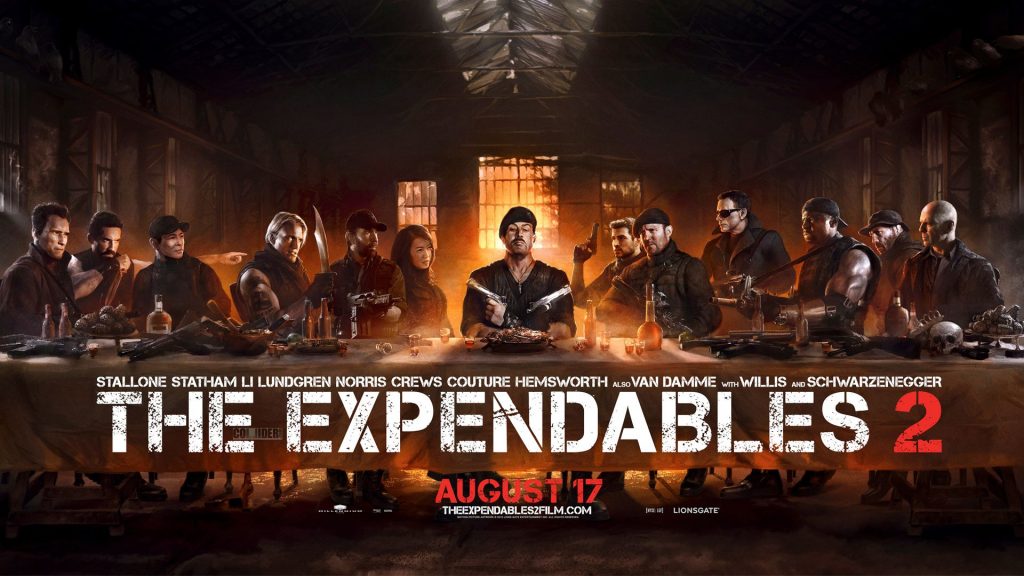 Expendables 2 The Last Supper Official Poster Fhd Wallpaper