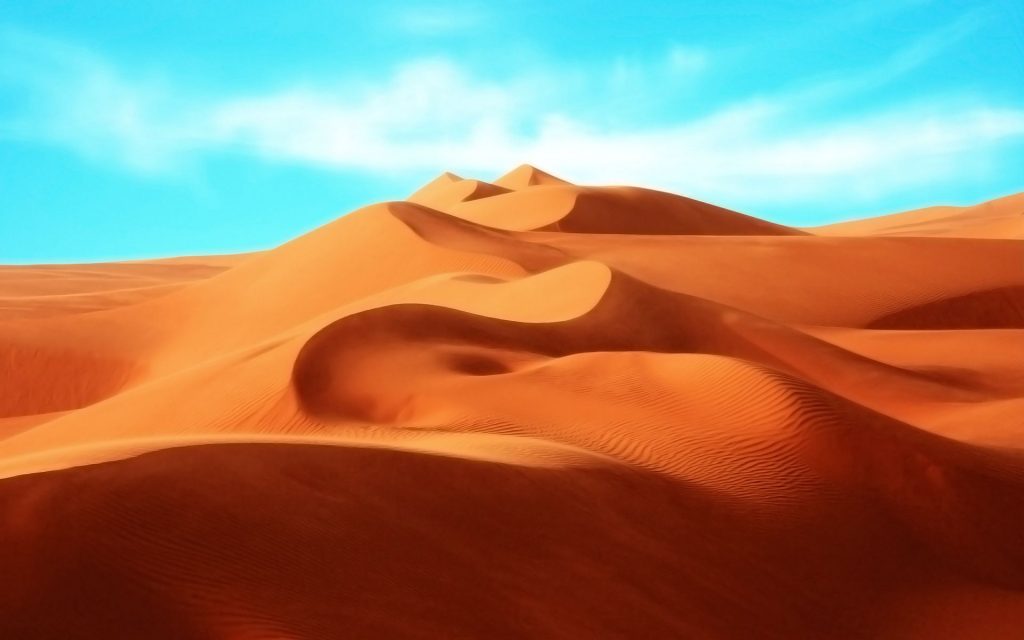 Fabulous Sight Of The Desert Fhd Wallpaper