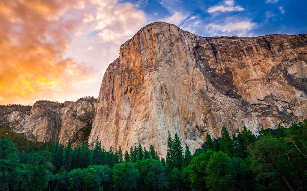 Fabulous Yosemite Mountains Fhd Wallpaper