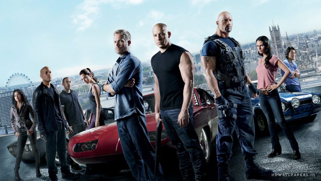 Fast And Furious Crew Members Fhd Movie Wallpaper