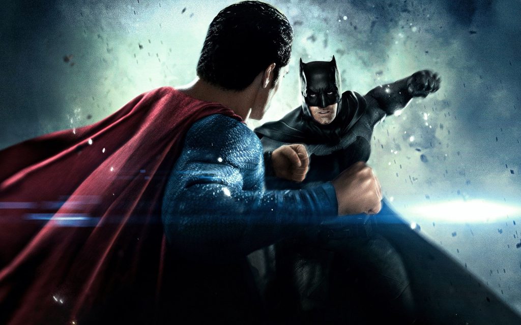 Fighting Batman V Superman Dawn Of Justice 2016 Movie Fhd Wallpaper
