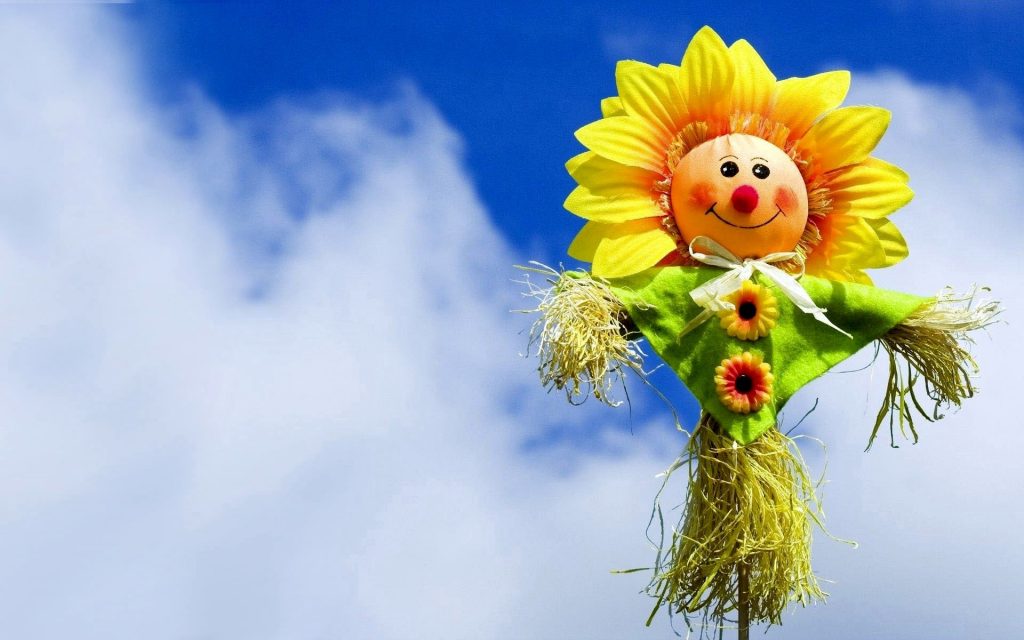 Gorgeous Puppet Sunflower Fhd Wallpaper