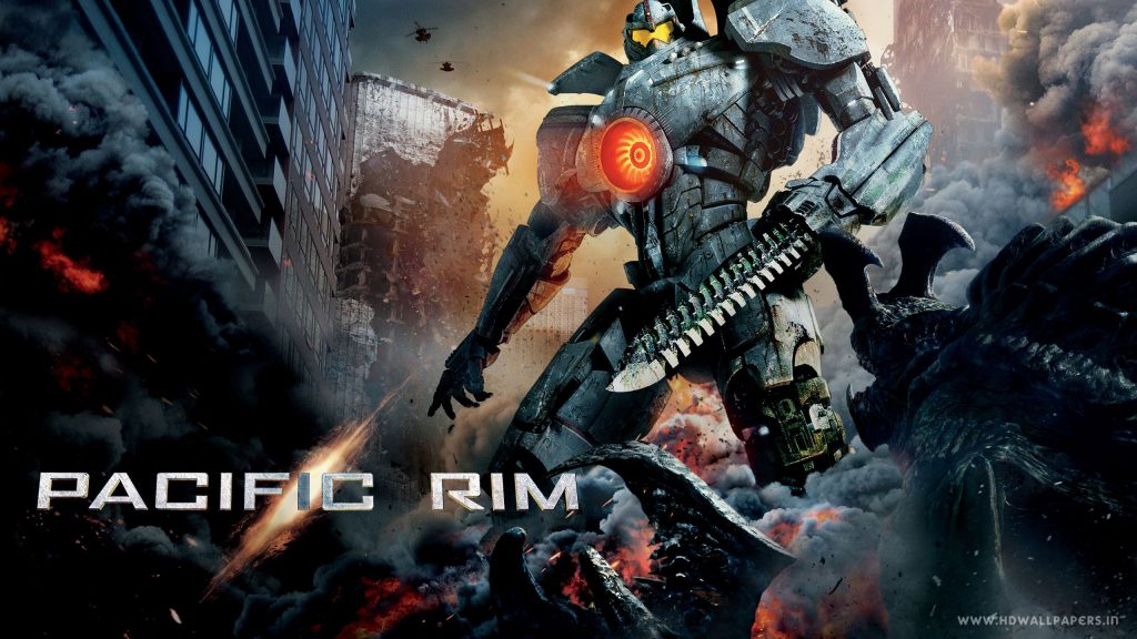 Graphic Poster Of Pacific Rim Movie Fhd Wallpaper