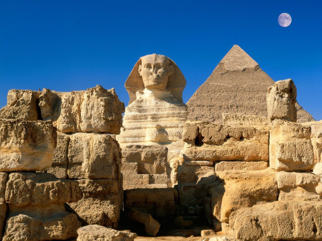 Great Sphinx Giza Egypt Fhd Wallpaper