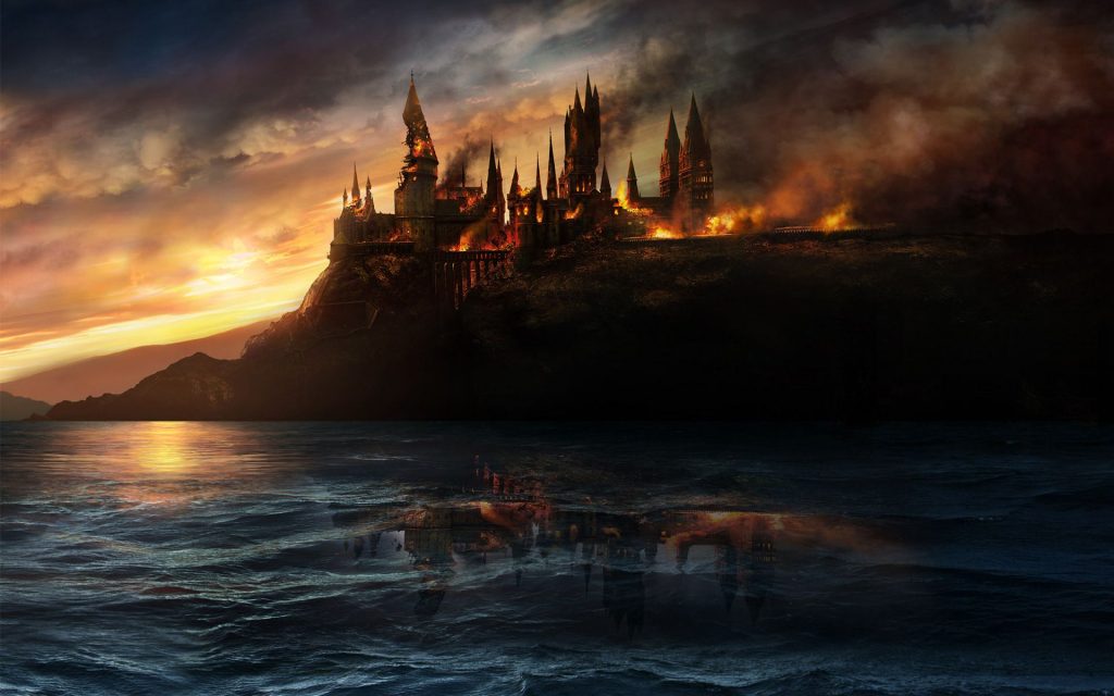 Harry Potter 7 Deathly Hallows Movie Scene Fhd Wallpaper