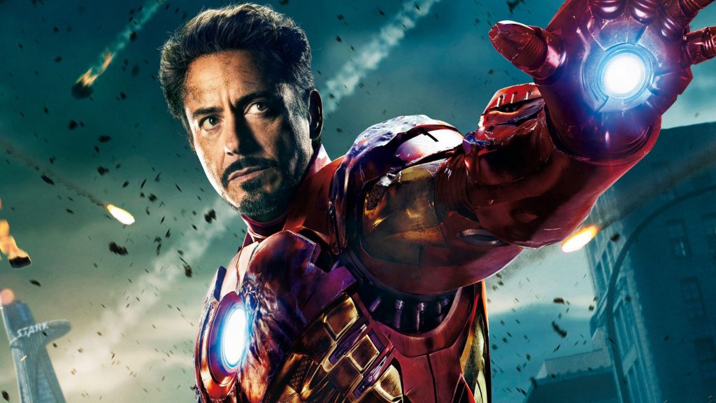 Iron Man In Avengers Movie Scene Fhd Wallpaper
