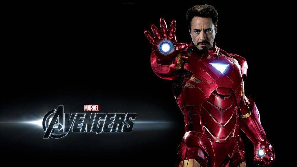 Iron Man In The Avengers Movie Banner Fhd Wallpaper