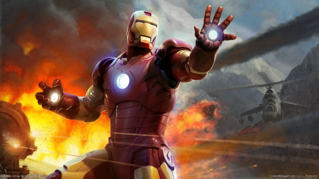 Iron Man Powerful Game Fhd Wallpaper