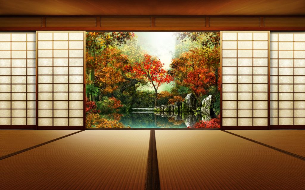 Japansese Garden Fhd Wallpaper