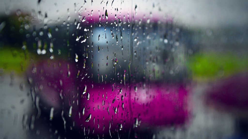 Joyful Rainy Day Fhd Wallpaper