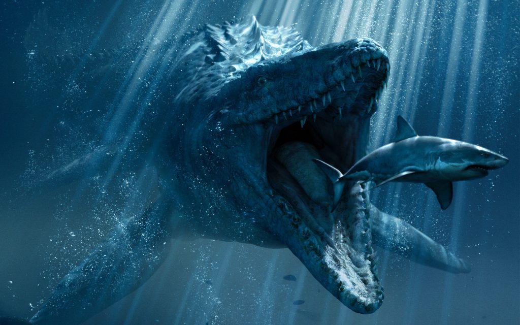 Jurassic World Underwater Fhd Wallpaper