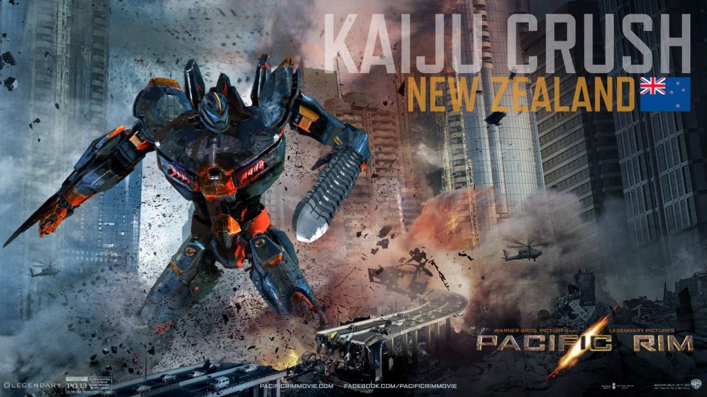 Kaiju Crush In Pacific Rim Movie Poster Fhd Wallpaper