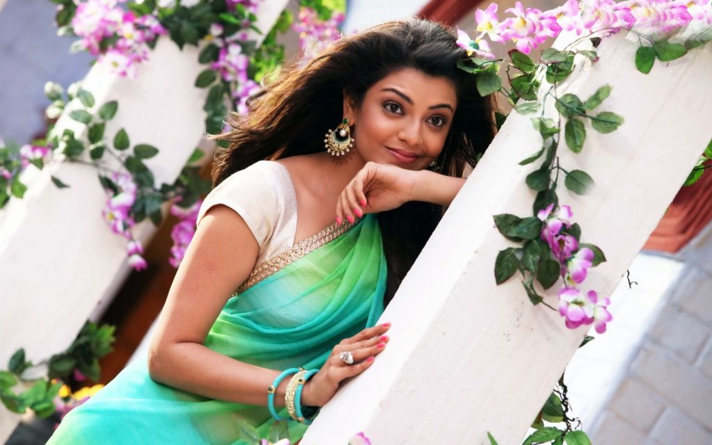 Kajal In Jilla Fhd Tamil Movie Wallpaper