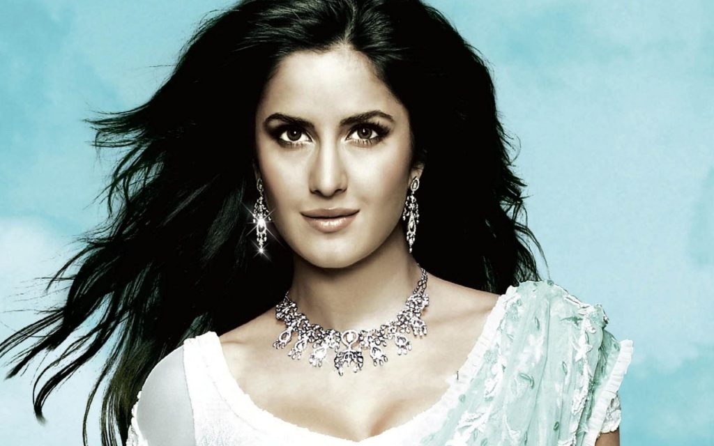 Katrina Kaif Hot In Saree Fhd Wallpaper