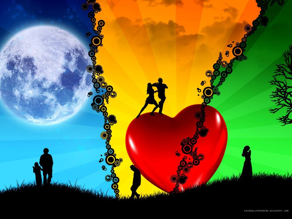 Life Of Love Hd Love Vector Wallpaper