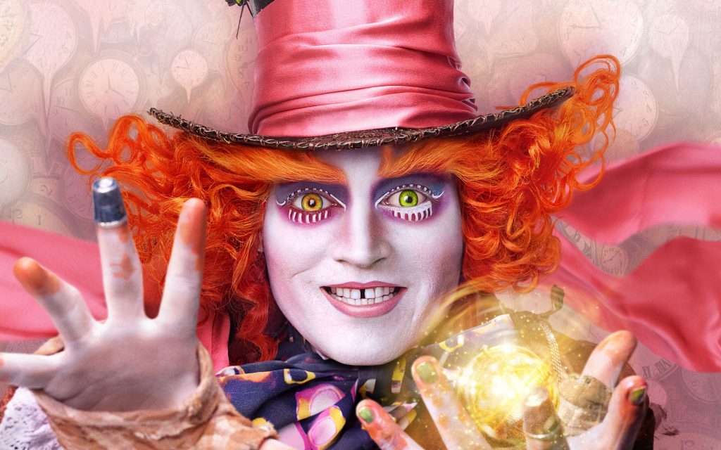 Mad Hatter Alice Through The Looking Glass Fantasy Movie Fhd Wallpaper