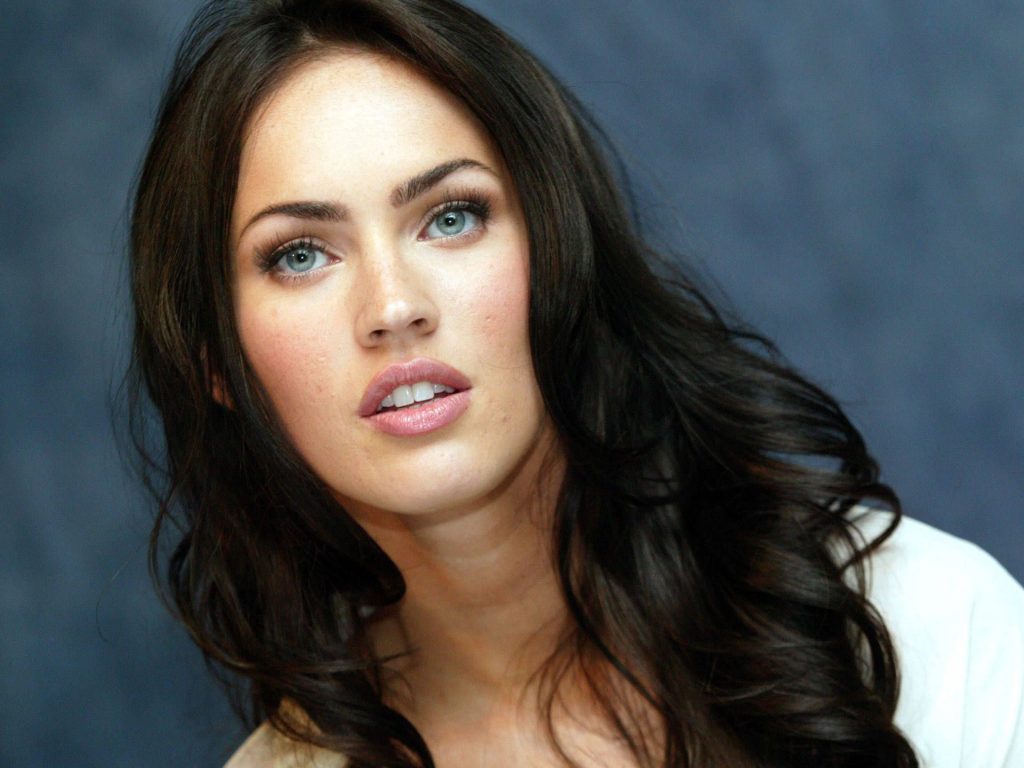 Megan Fox Greenish Eyes Fhd Wallpaper