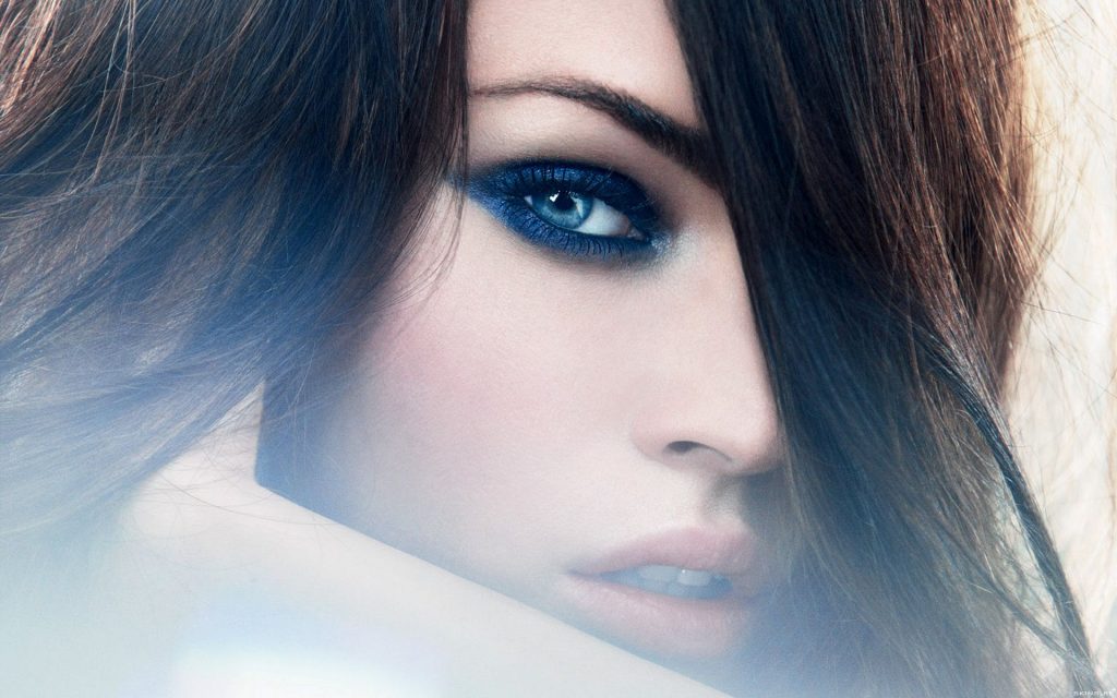 Megan Fox Stunning Eye Make Up Fhd Wallpaper