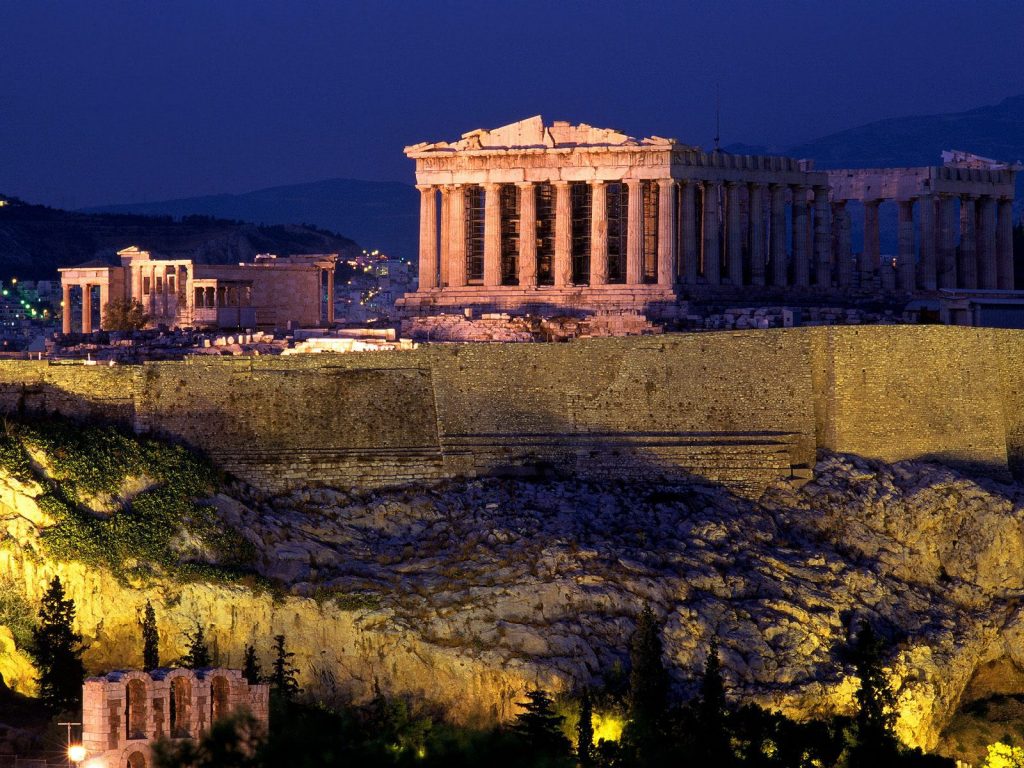 Nice Acropolis Greece Hd Wallpaper