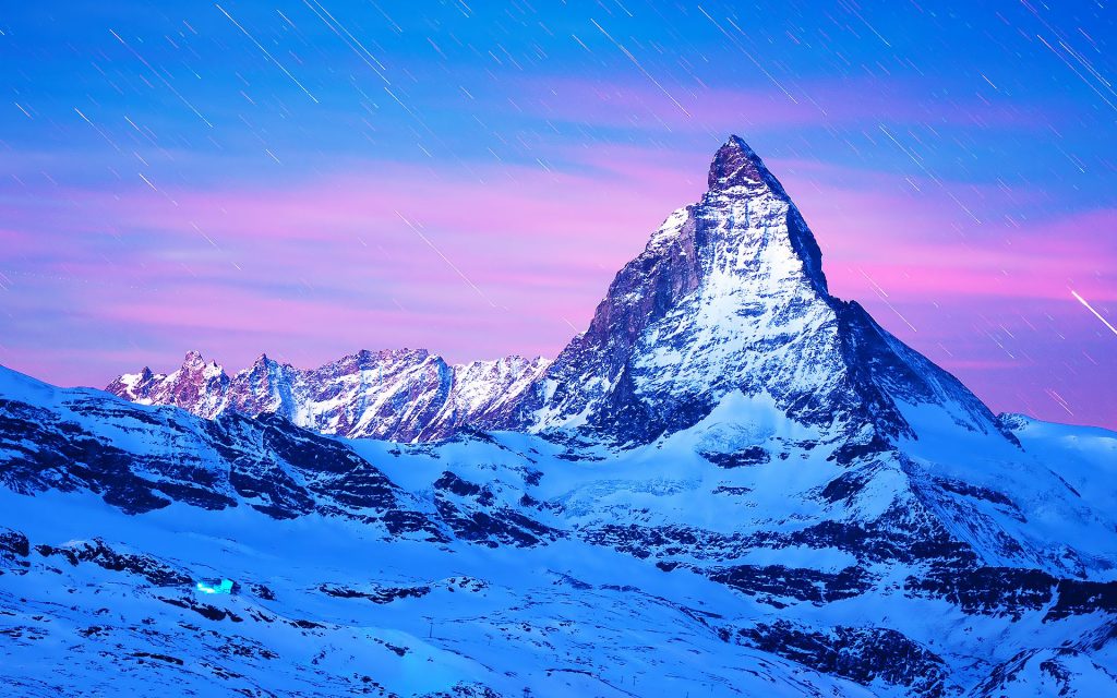 Nice Matterhorn Mountain Europe Fhd Wallpaper