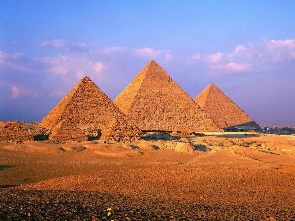 Nice Pyramids Of Giza Egypt Hd Wallpaper