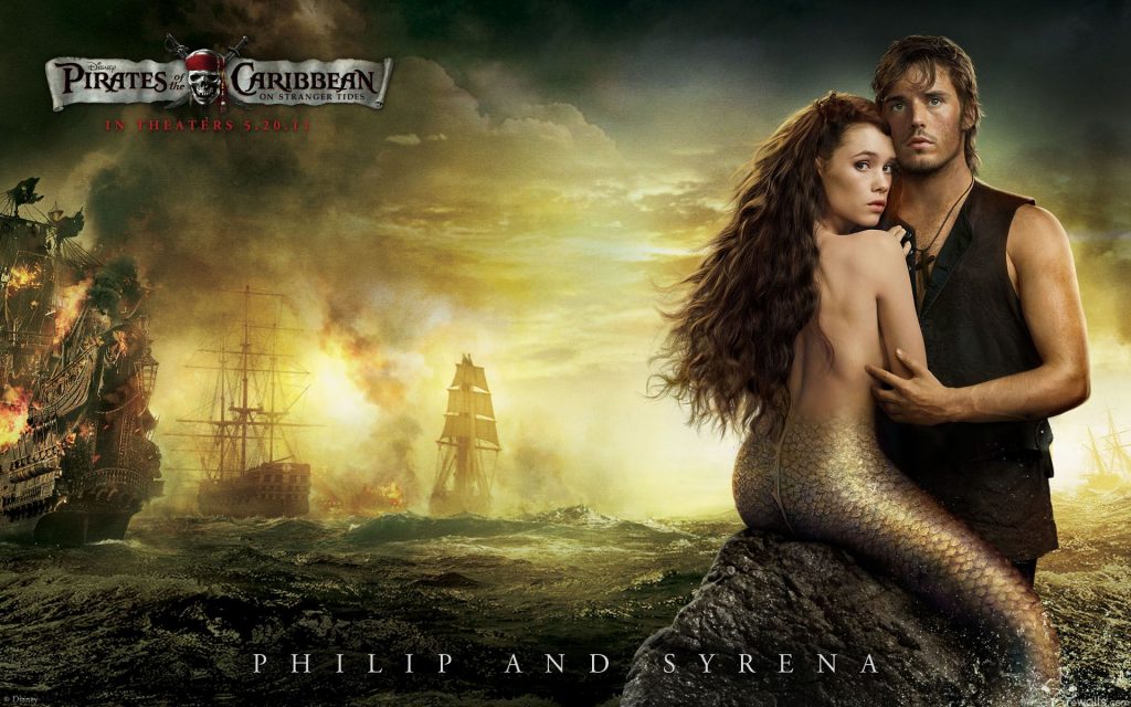 Philip And Syrena In Pirates 4 Movie Fhd Wallpaper