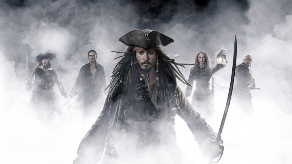 Pirates Of The Caribbean Movie Graphics Fhd Wallpaper