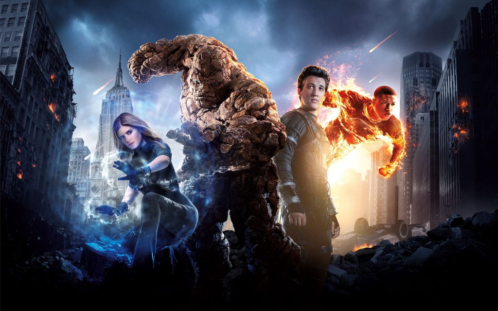 Powerful Fantastic Four 2015 Fhd Movie Wallpaper